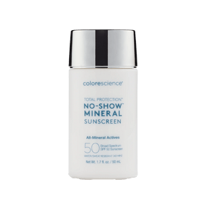 Colorescience: No - Show Mineral Sunscreen SPF50 - Monarch MD Medical Aesthetics by Double Board Certified Facial Plastic Surgeon Dr. Eli Akbari MD, FRCSC
