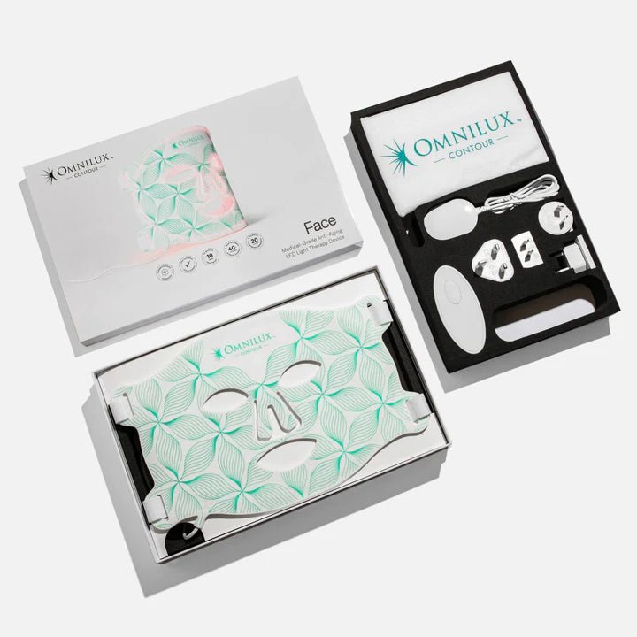 Omnilux Contour Face - Red Light + Infrared Light Therapy (MEN) - Monarch MD Medical Aesthetics