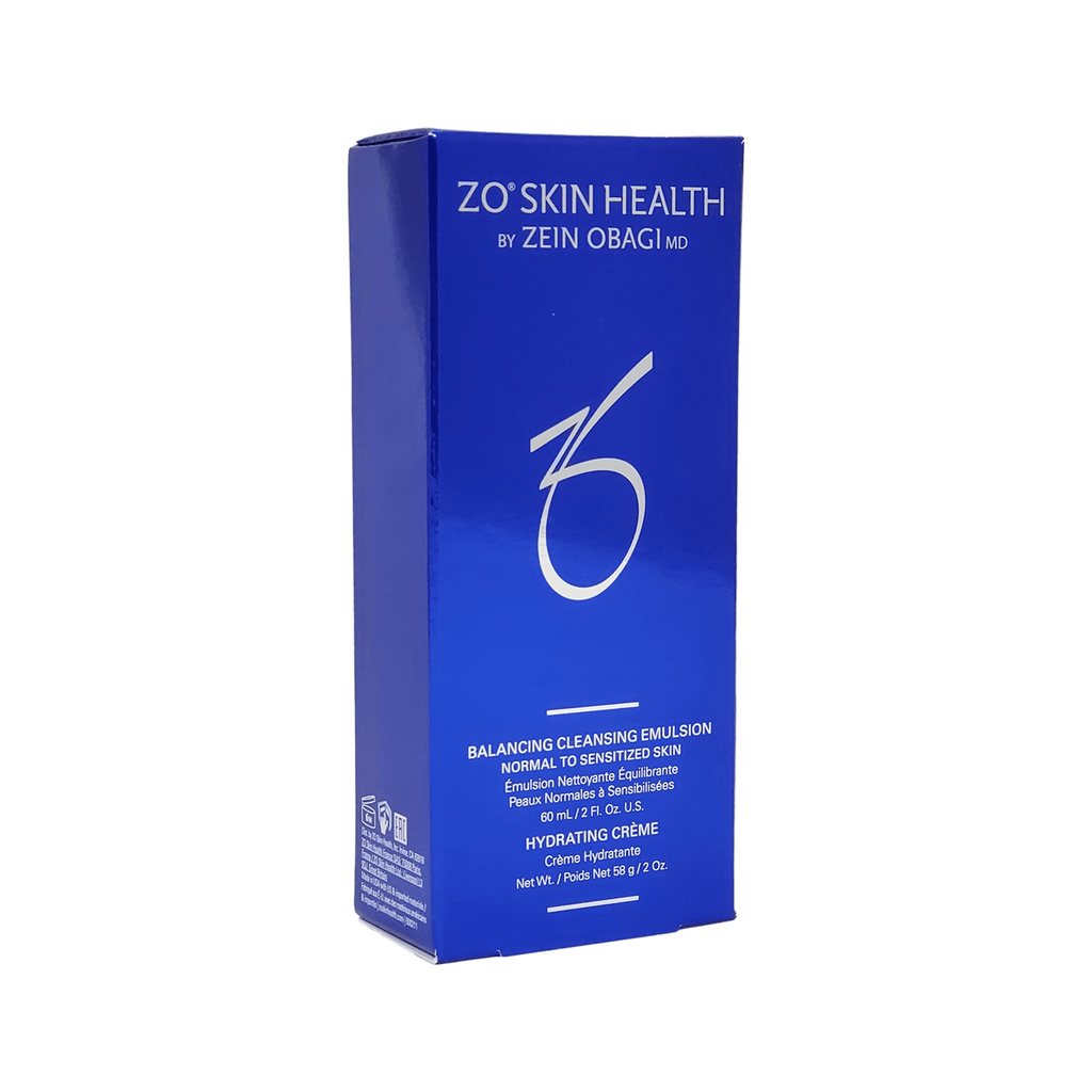 ZO Balancing Cleansing Emulsion + ZO Hydrating Creme - Travel Size - Monarch MD Medical Aesthetics