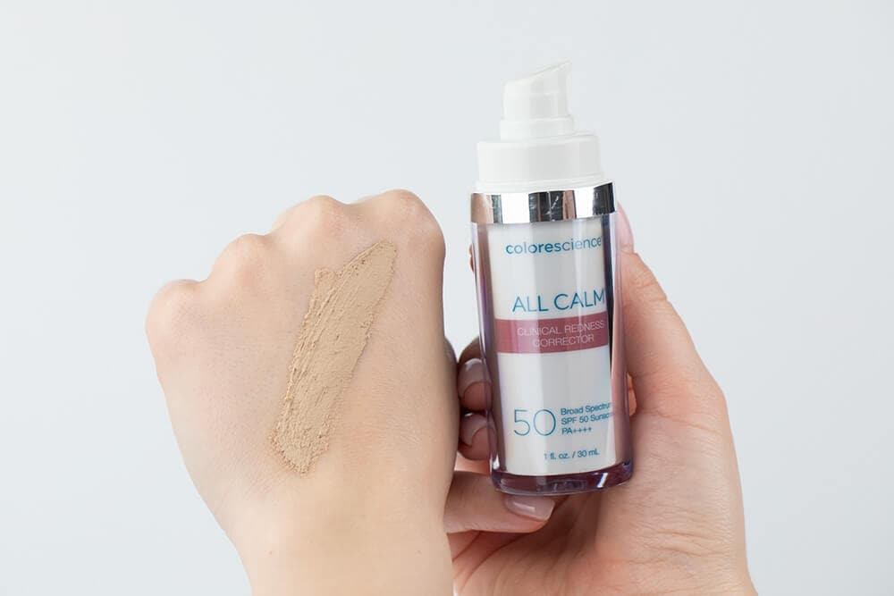 Colorescience All Calm Clinical Redness Corrector SPF 50 - Monarch MD Medical Aesthetics by Double Board Certified Facial Plastic Surgeon Dr. Eli Akbari MD, FRCSC