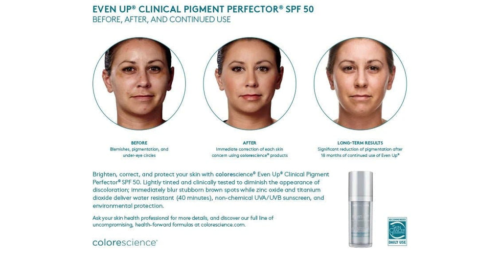 Colorescience Even Up 3-in-1 Skin Perfector Sunscreen SPF 50 - Monarch MD Medical Aesthetics by Double Board Certified Facial Plastic Surgeon Dr. Eli Akbari MD, FRCSC